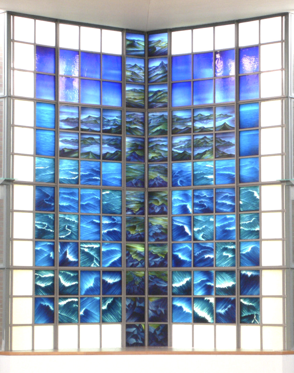 Falklands War Memorial Window, Pangbourne College Chapel