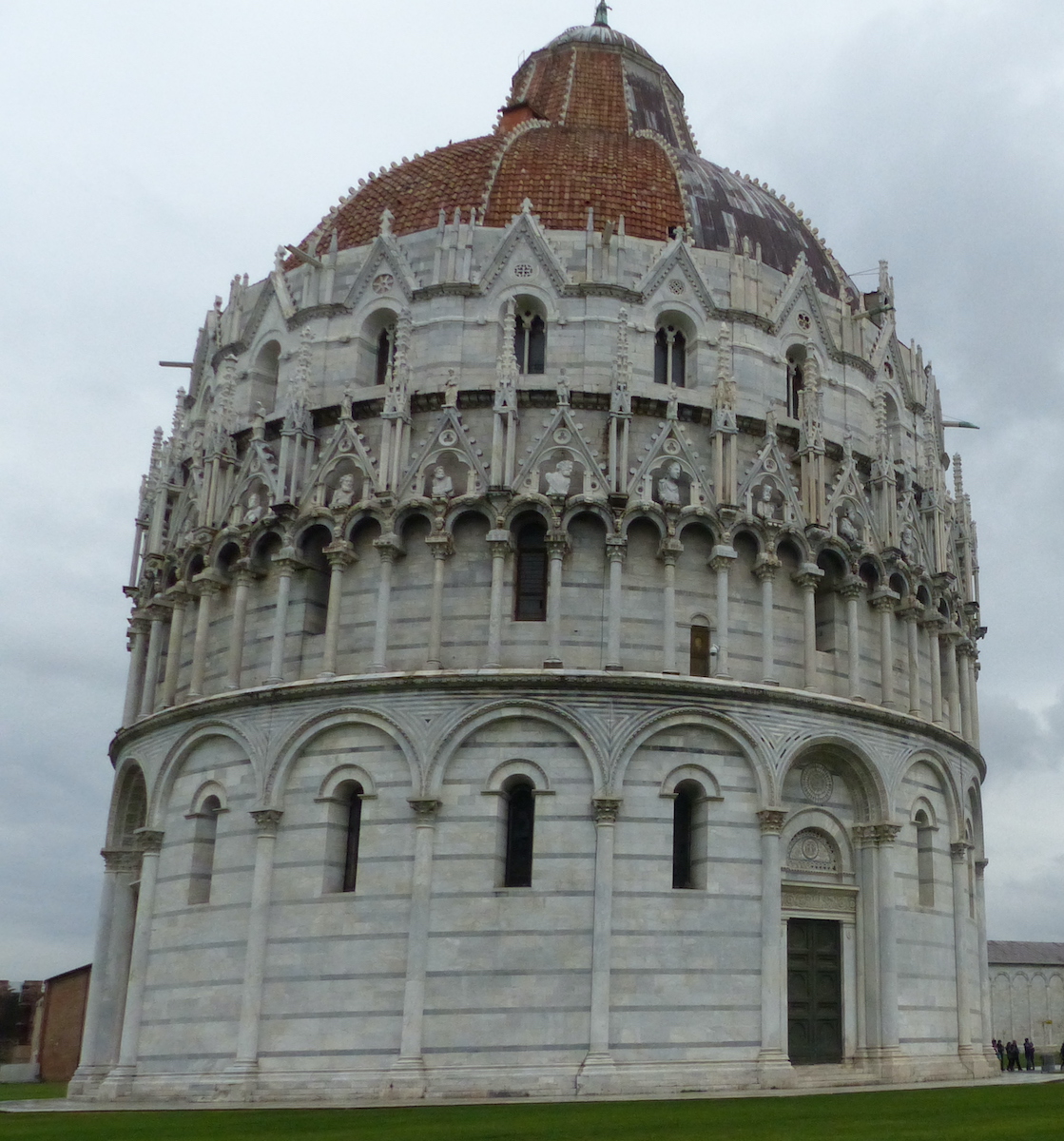 The Baptistry of Pisa, Piazza dei Miracoli