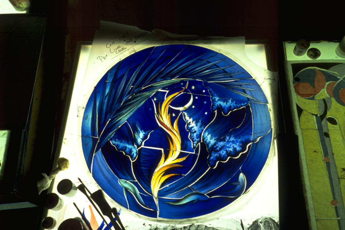 Staircase Window Detail 4