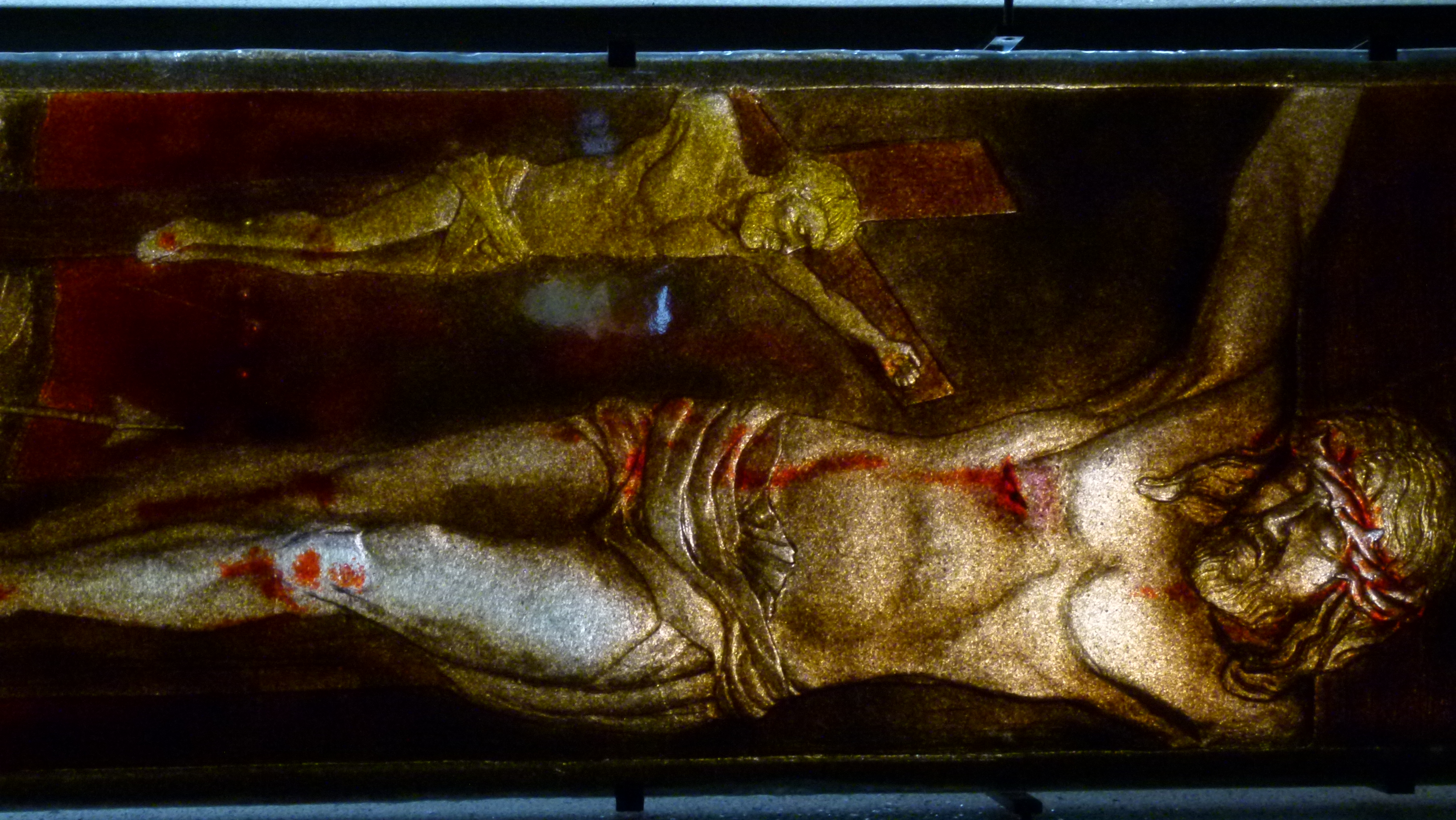 Stations of the Cross, panel 14