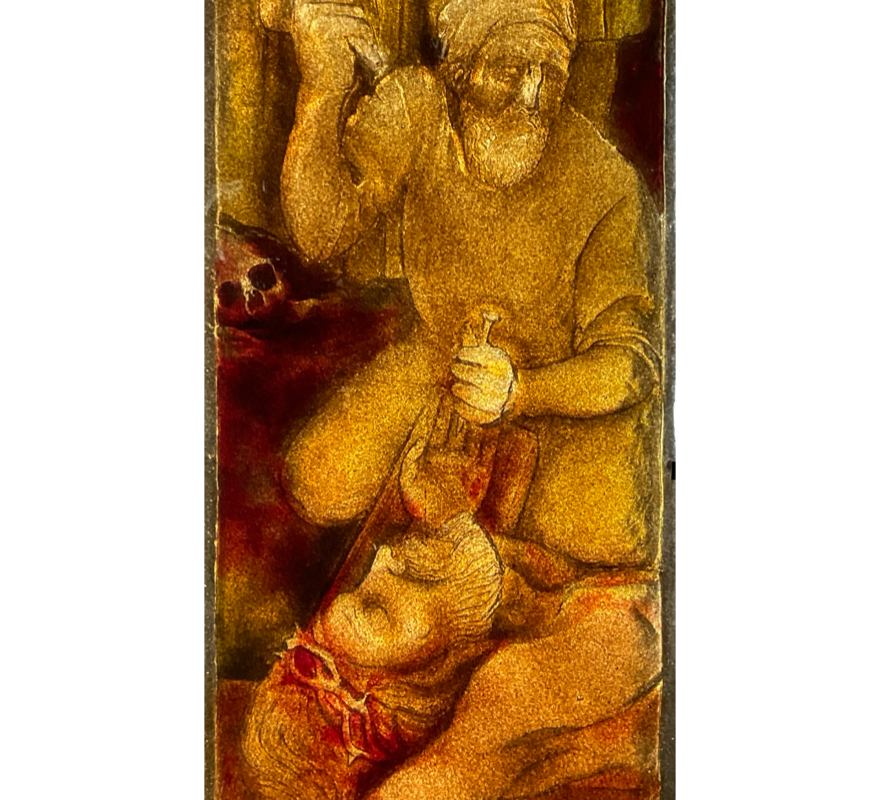 Stations of the Cross, panel 7