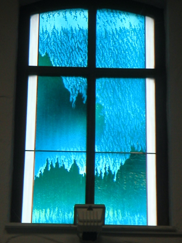Growth — yellow-green with warm light breaking through, Domaine Mechtildshausen, 2003