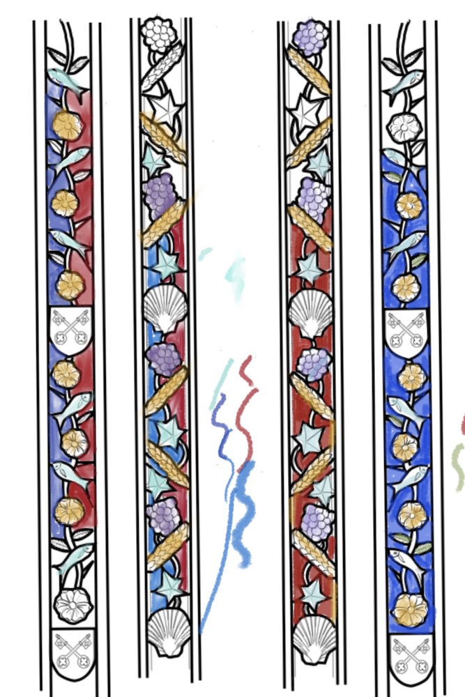 The two border programmes — Papal border and Saints' border